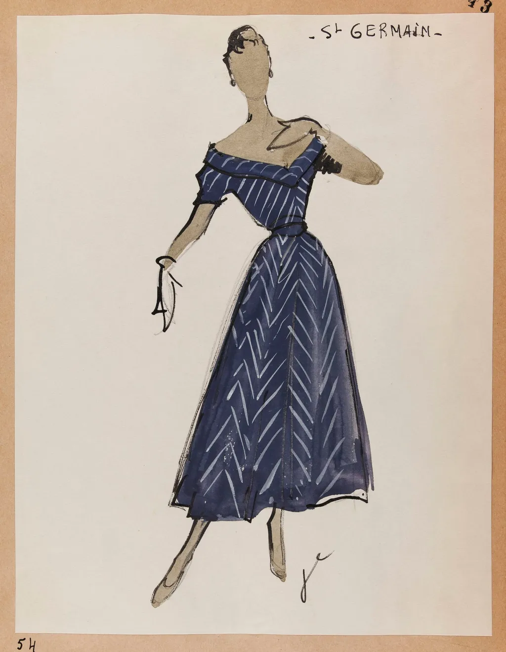 St Germain, by Marie-Louise Carven, 1951
