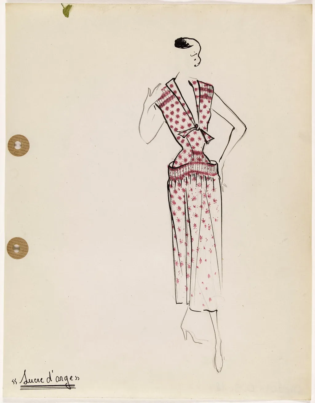 'Sucre d'orge', by Marie-Louise Carven, 1949