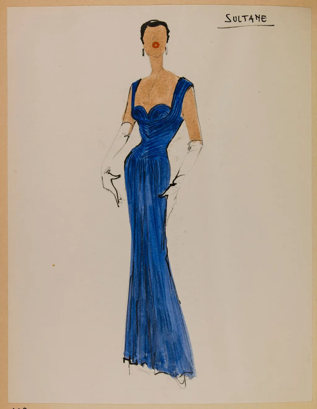 Sultane, by Marie-Louise Carven, 1953