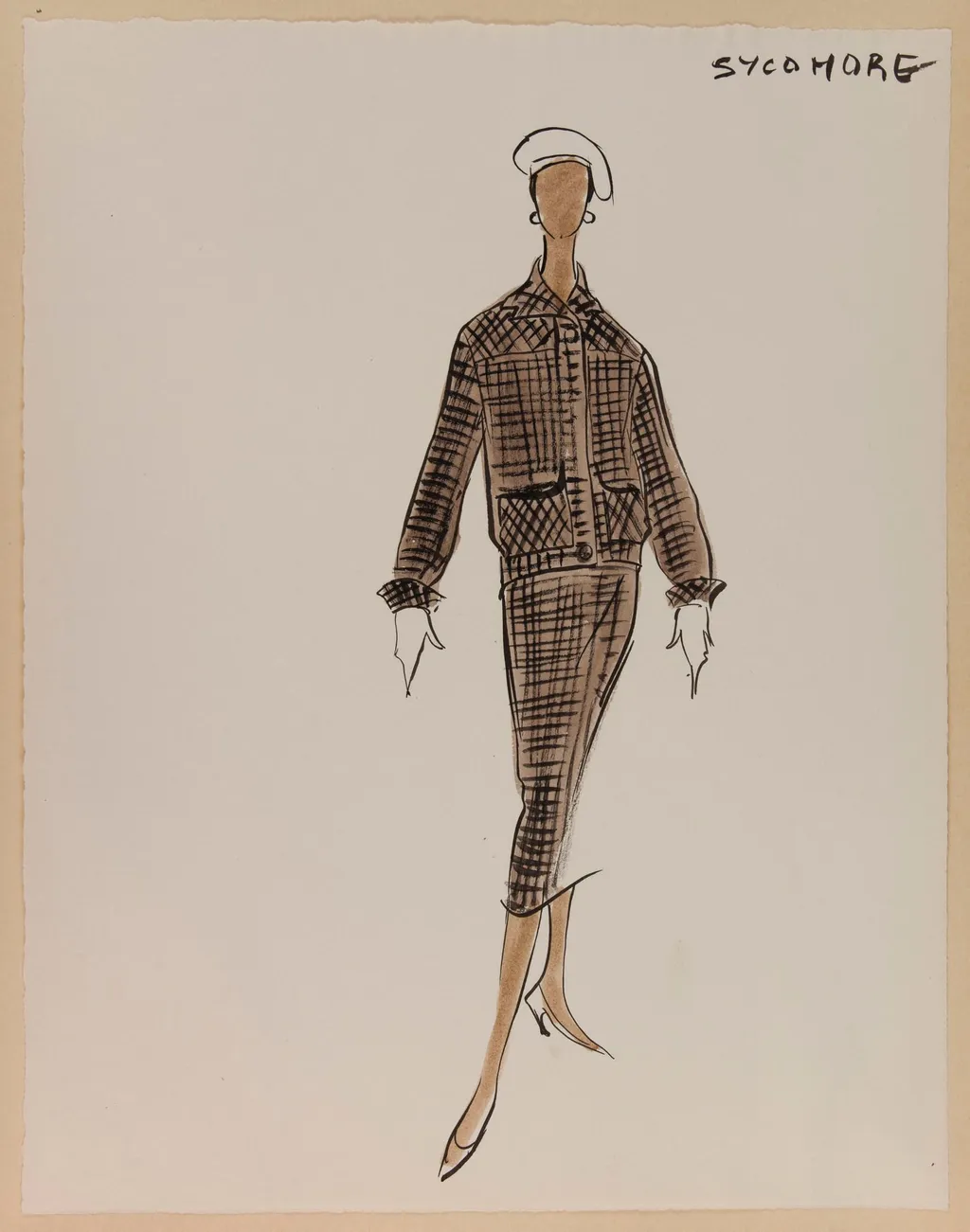 Sycomore, by Marie-Louise Carven, 1956