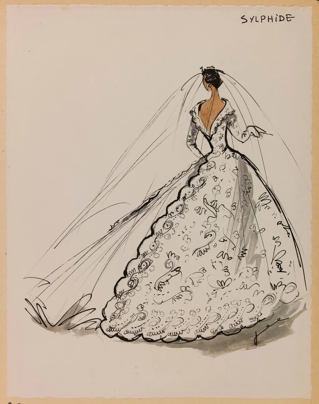 Sylphide, by Marie-Louise Carven, 1956