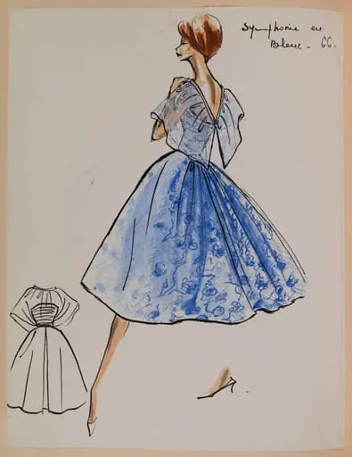 Symphonie en blanc, by Marie-Louise Carven