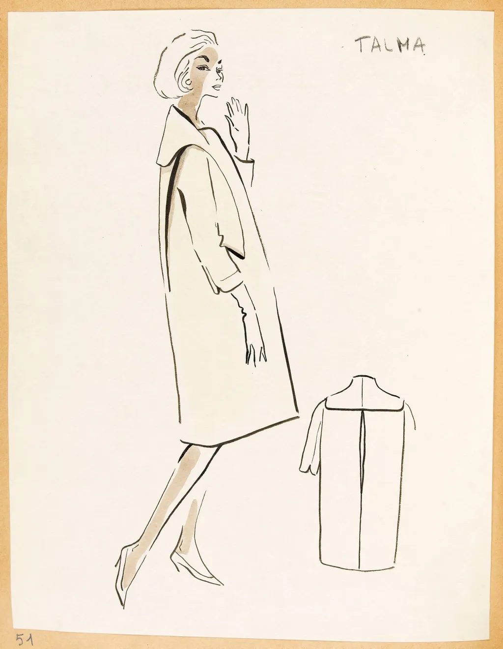 Talma, by Marie-Louise Carven, 1957
