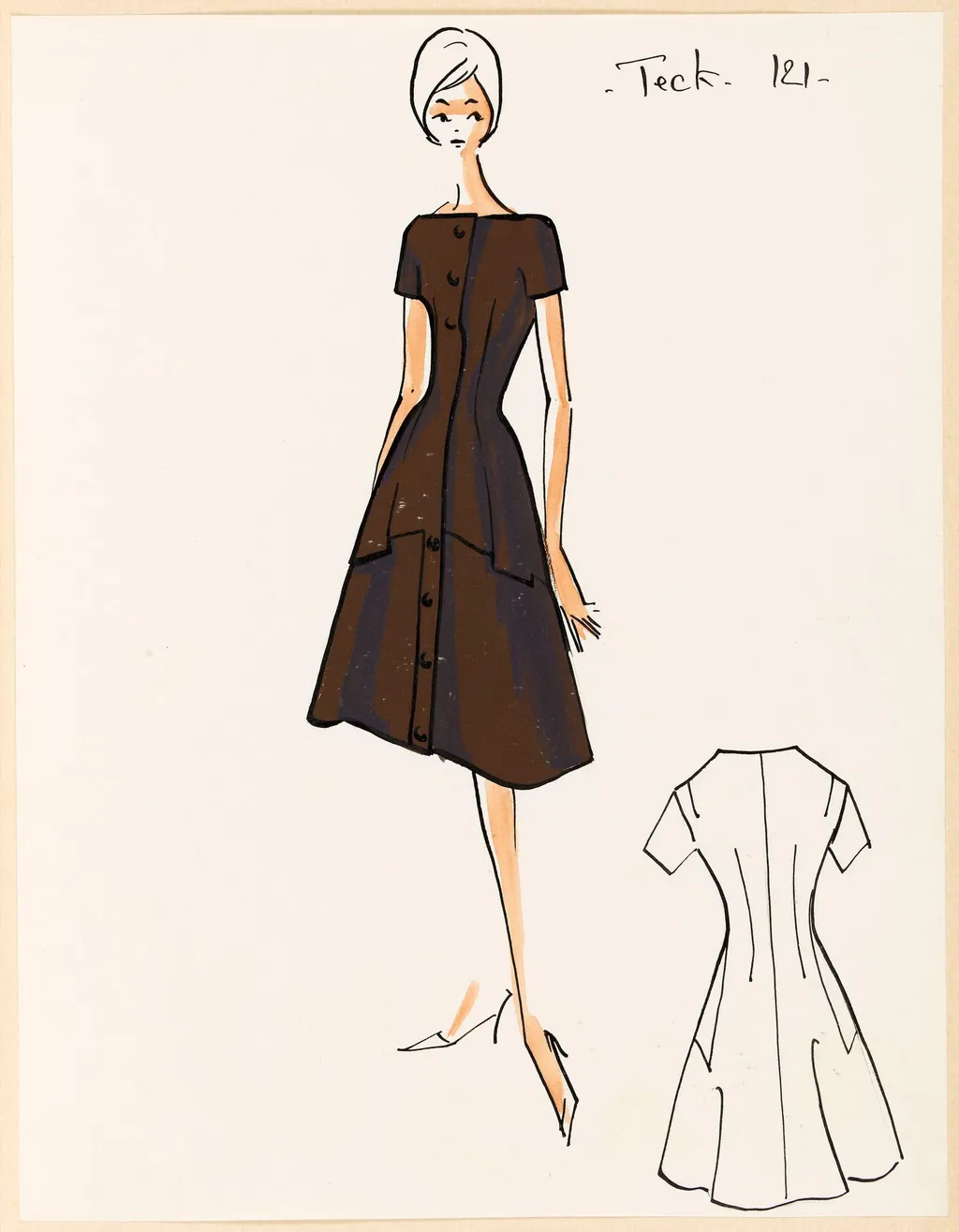 Teck, by Marie-Louise Carven, 1959
