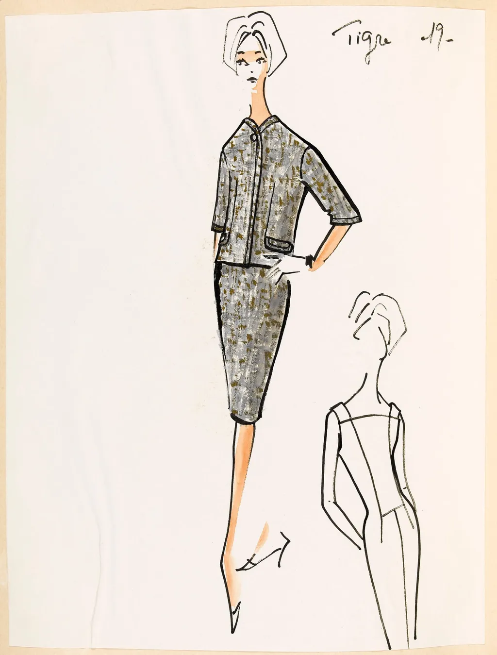 Tigre, by Marie-Louise Carven, 1959