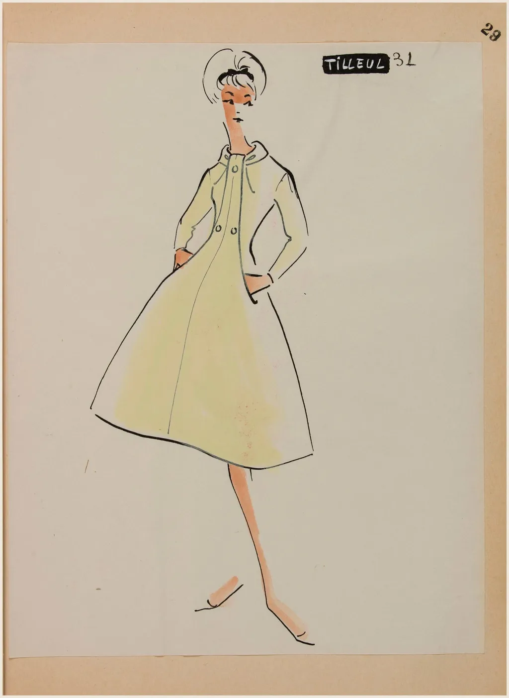 Tilleul, by Marie-Louise Carven, 1958