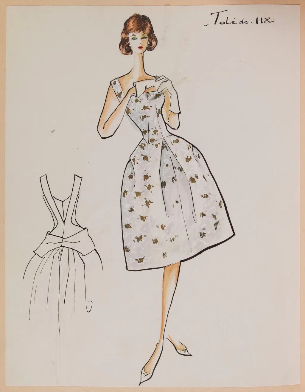 Tolède, by Marie-Louise Carven, 1958