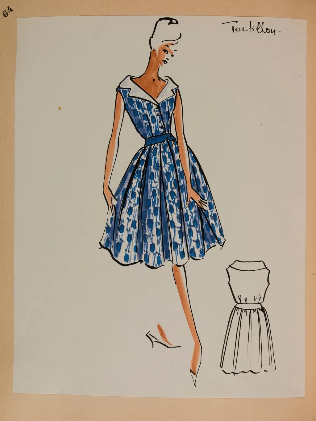 Tortillon, by Marie-Louise Carven, 1958