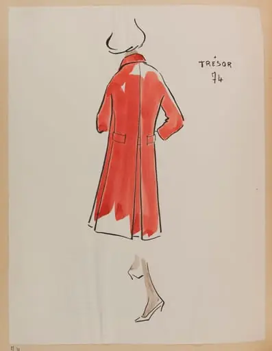 Trésor, by Marie-Louise Carven, 1956