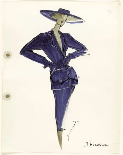 'Tricorne', by Marie-Louise Carven