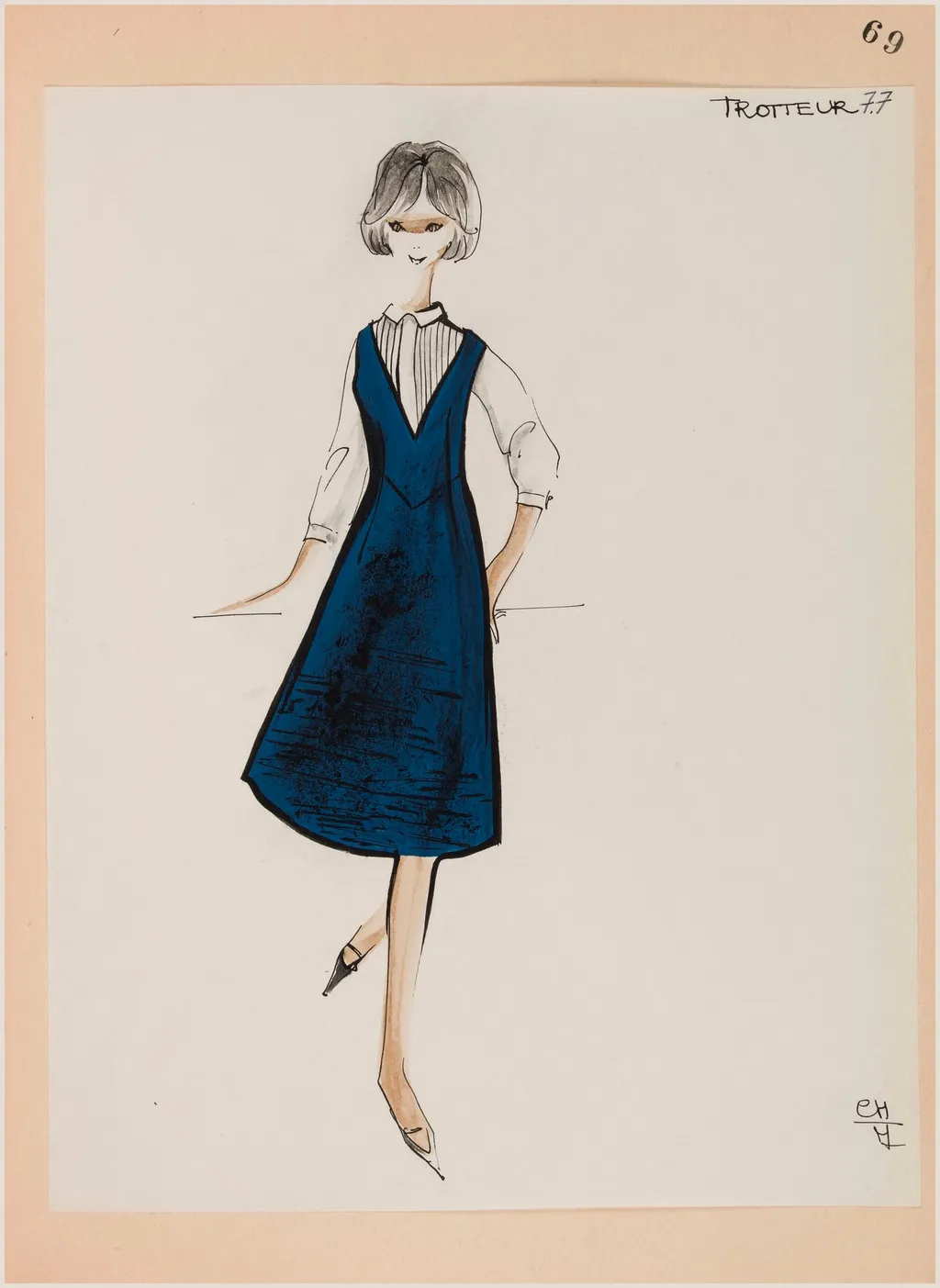 Trotteur, by Marie-Louise Carven, 1963