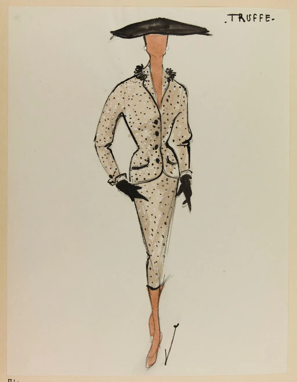 Truffe, by Marie-Louise Carven, 1953