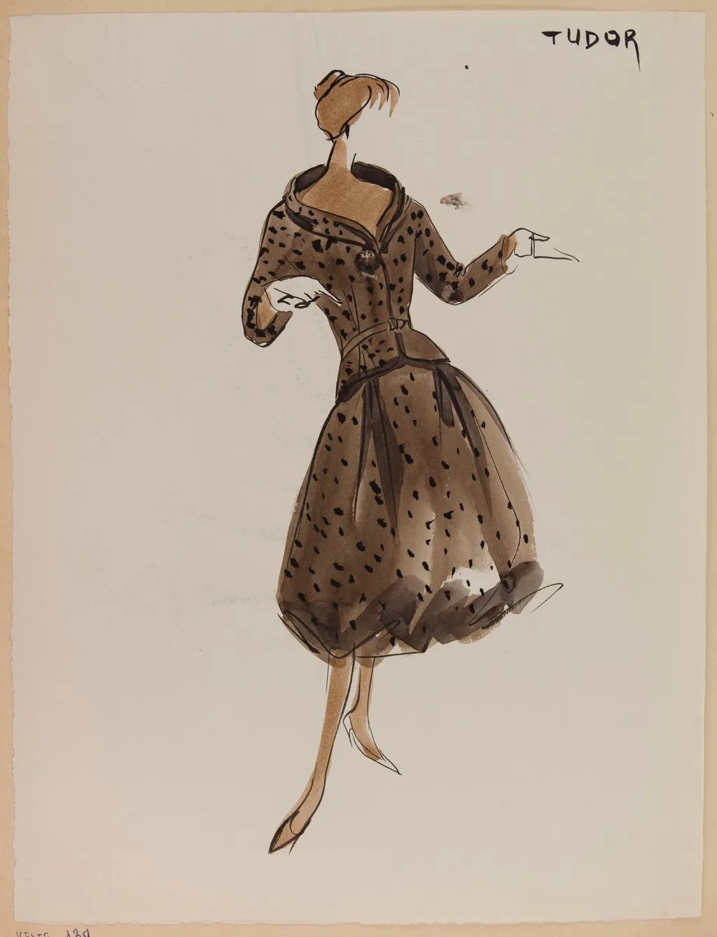 Tudor, by Marie-Louise Carven, 1956