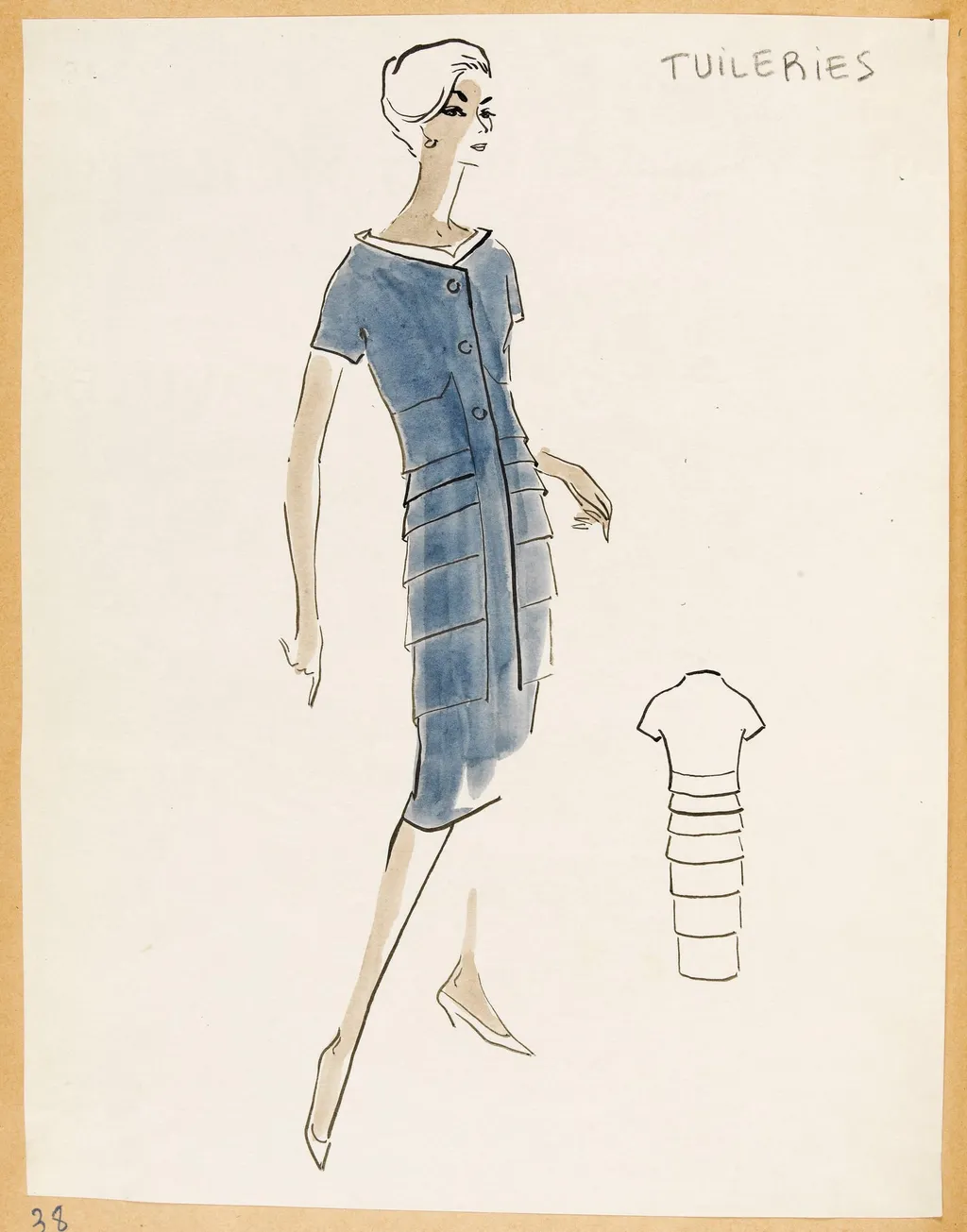 Tuileries, by Marie-Louise Carven, 1957