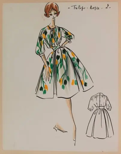 Tulipe rose, by Marie-Louise Carven