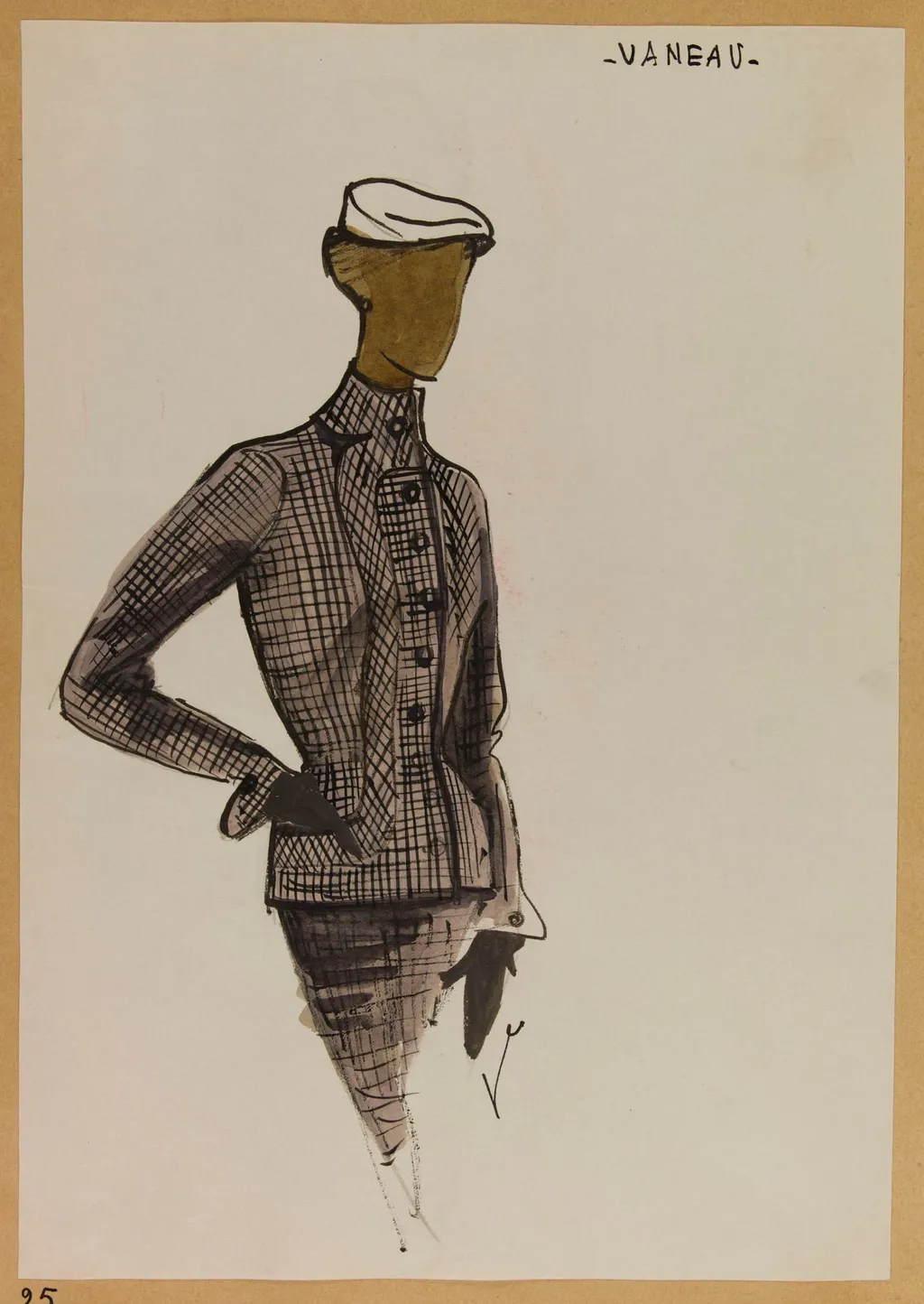 Vaneau, by Marie-Louise Carven, 1952