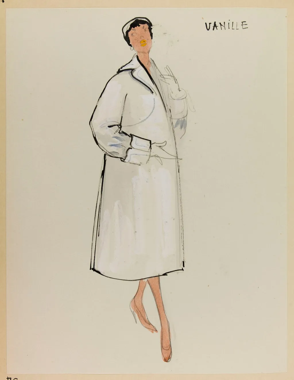 Vanille, by Marie-Louise Carven, 1953