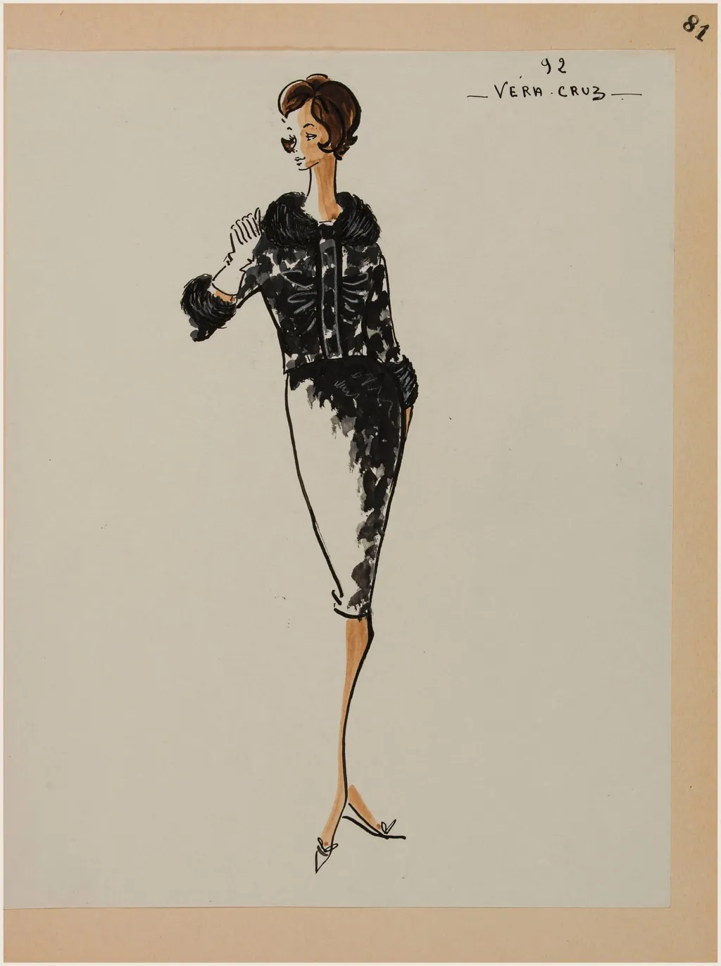 Véra cruz, by Marie-Louise Carven, 1958