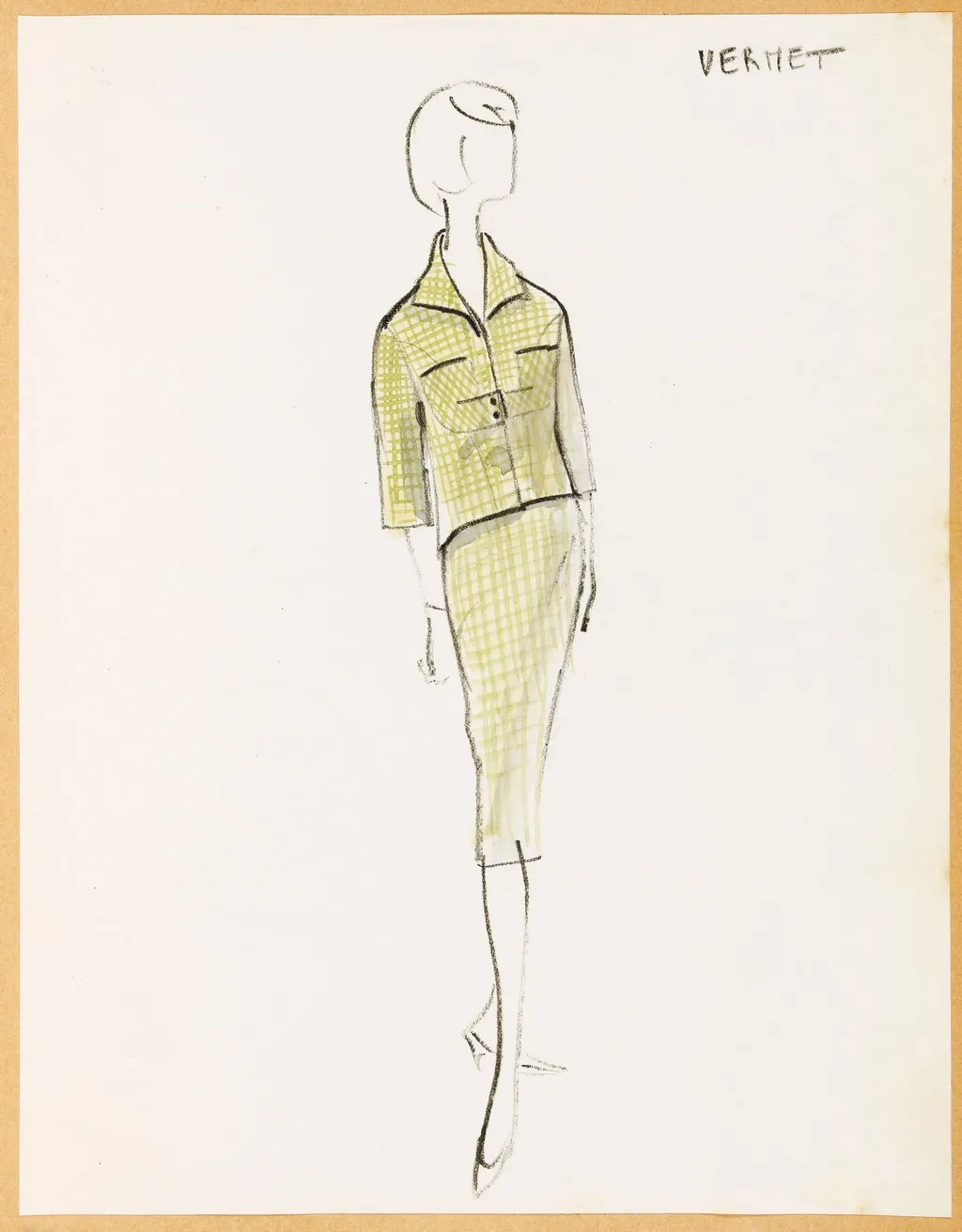 Vernet, by Marie-Louise Carven, 1957