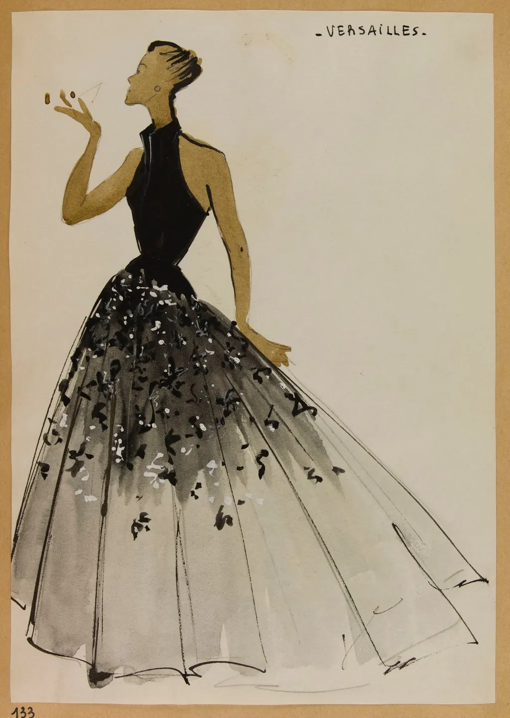 Versailles, by Marie-Louise Carven, 1952