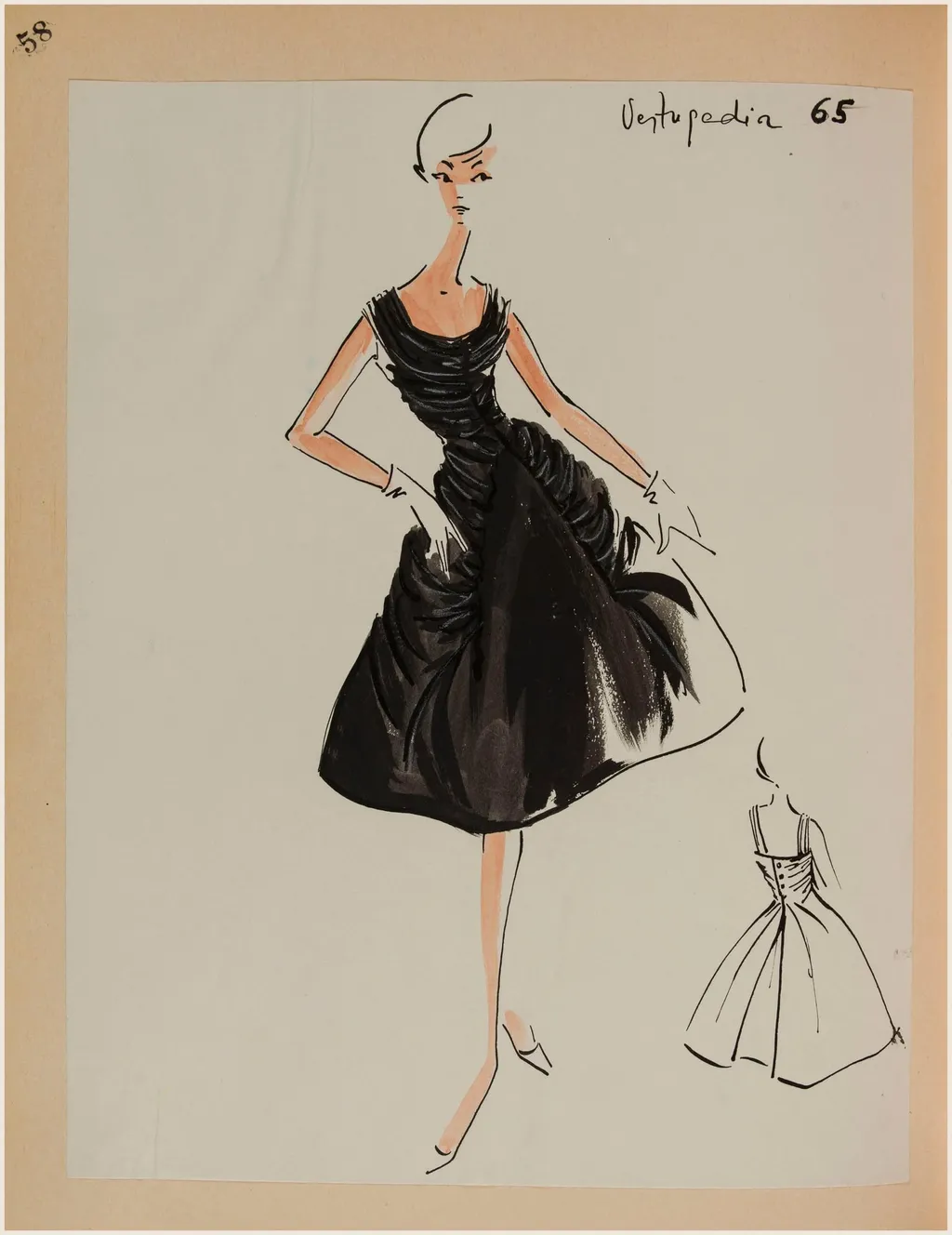 Vertugadin, by Marie-Louise Carven, 1958