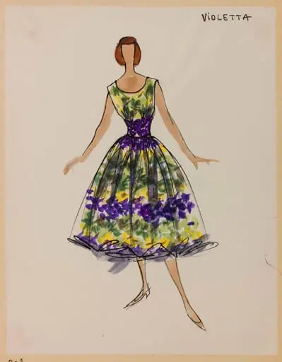 Violetta, by Marie-Louise Carven
