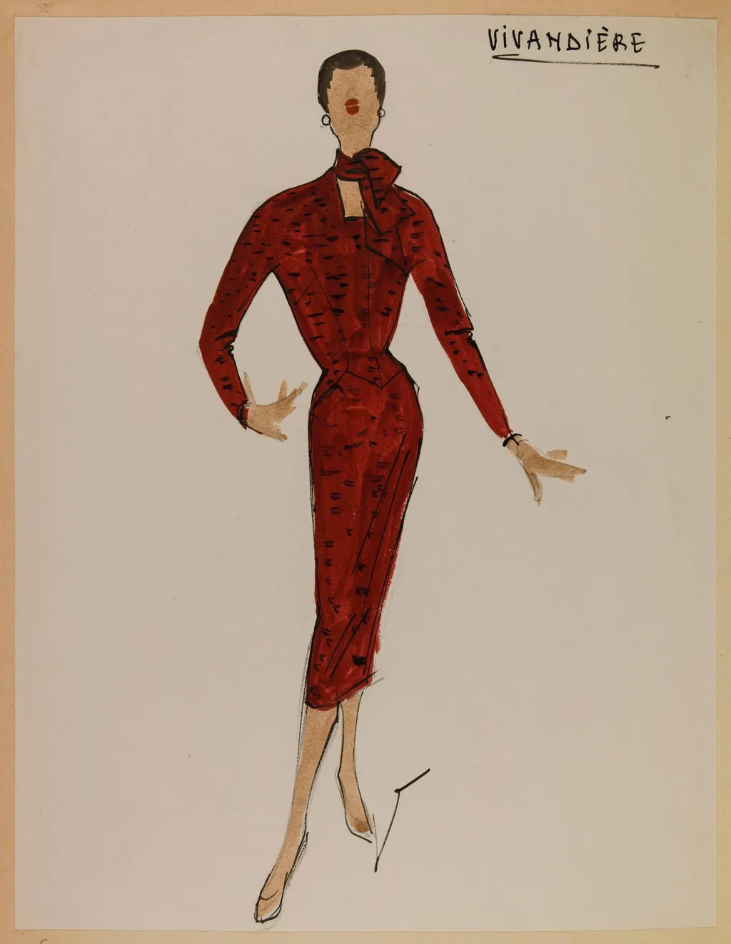 Vivandière, by Marie-Louise Carven, 1953
