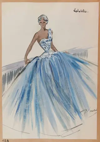 Volubilis, by Marie-Louise Carven, 1951