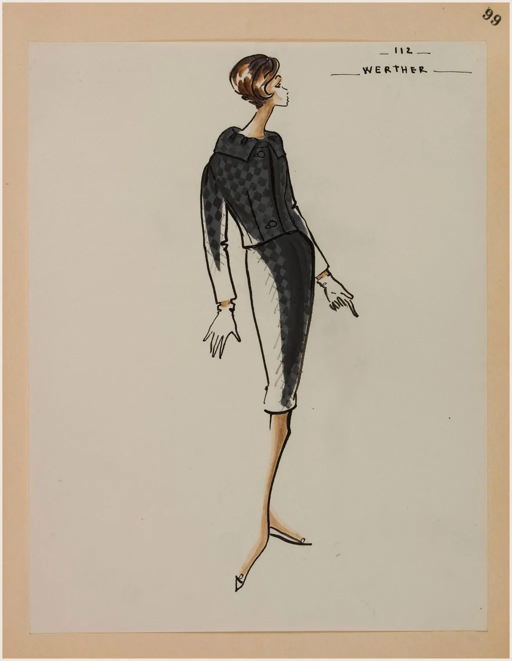 Werther, by Marie-Louise Carven, 1958