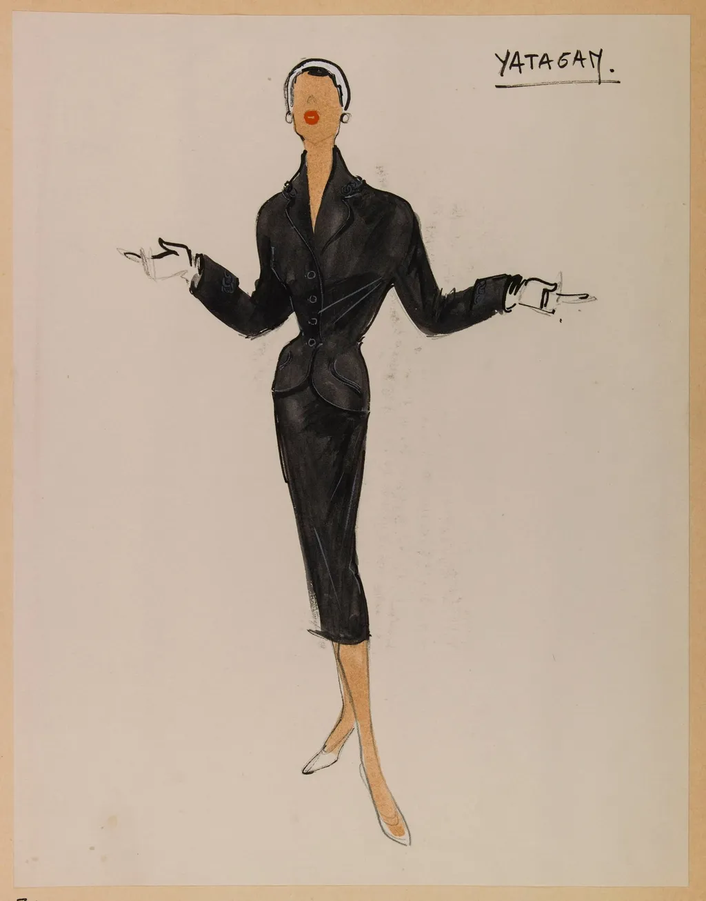 Yatagam, by Marie-Louise Carven, 1953