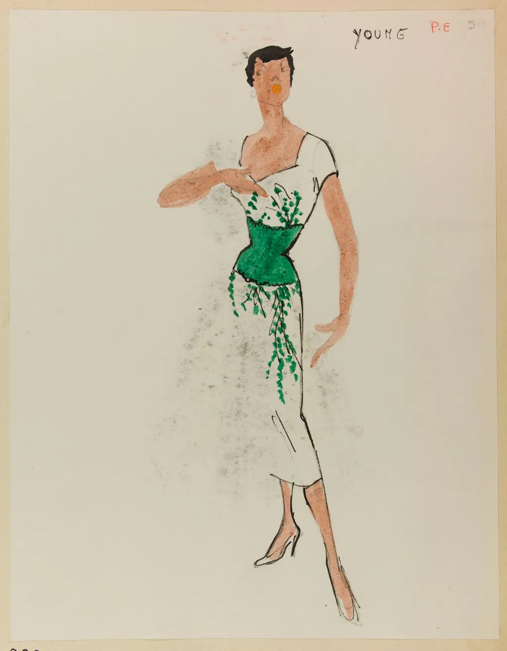 Young, by Marie-Louise Carven, 1953
