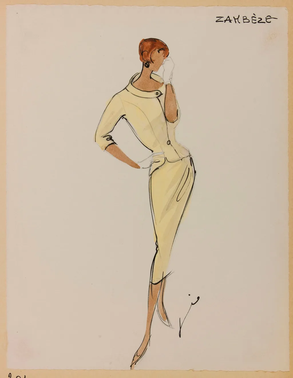 Zambèze, by Marie-Louise Carven, 1956