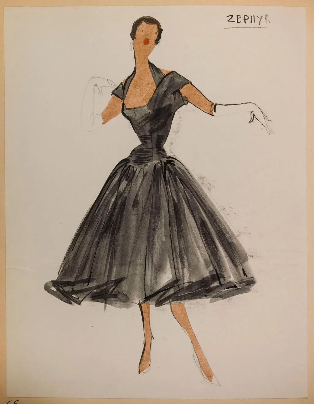Zéphyr, by Marie-Louise Carven, 1953