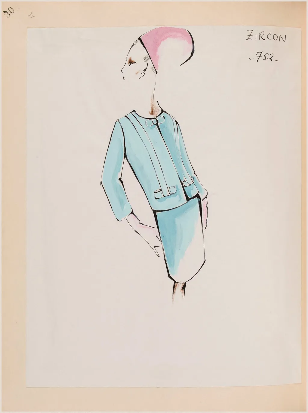 Zircon, by Marie-Louise Carven, 1965
