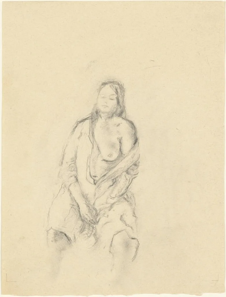 Untitled, by Marie Luise Lebschik, graphite, 2001