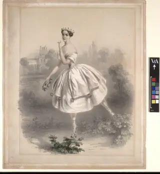 Marie Taglioni in L'Ombre