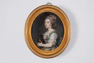 Marie Victoire Gobin (b. 1753), Countess de la Serre, by Peter Adolf Hall