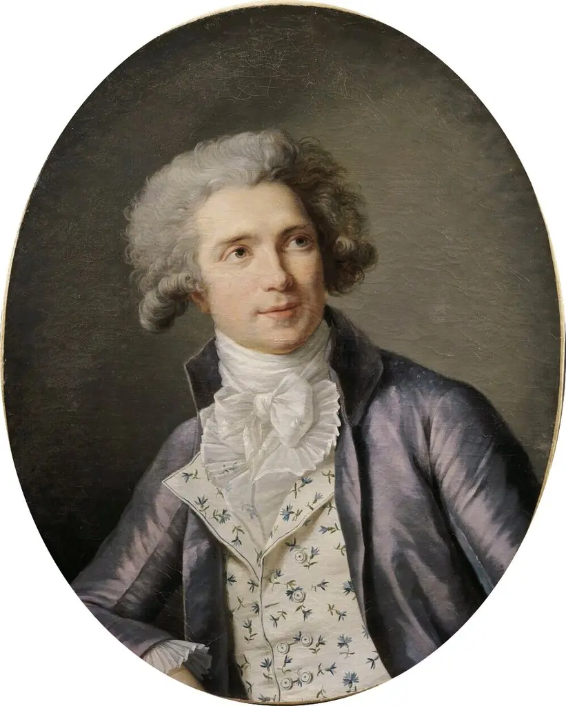 Portrait of François-Guillaume Ménageot, by Marie-Victoire Lemoine