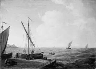 Marine. Udsigt over Øresund