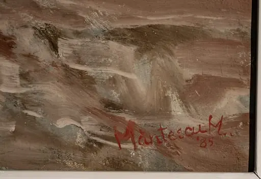 Peisaj de iarnă, by Marinela Măntescu