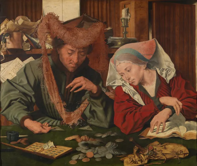 The Moneychanger and His Wife
