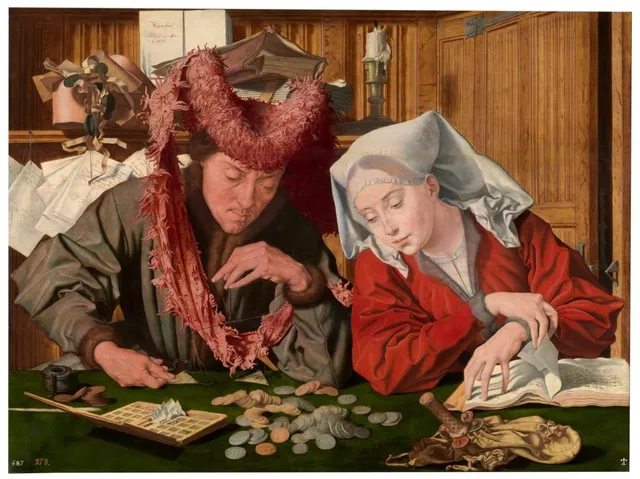 The Moneychanger and his Wife