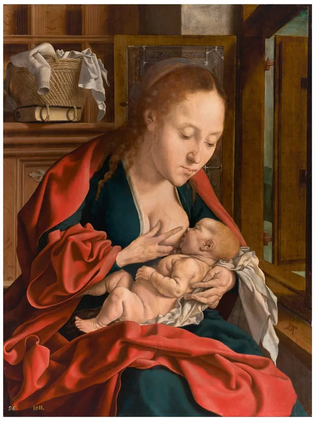 The Virgin Nursing the Child