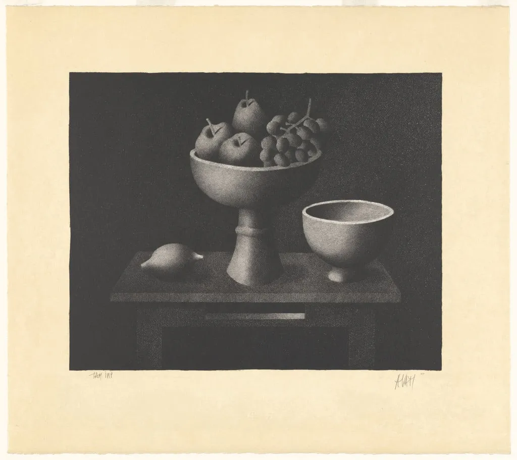 Untitled, by Mario Avati, ink, 1967