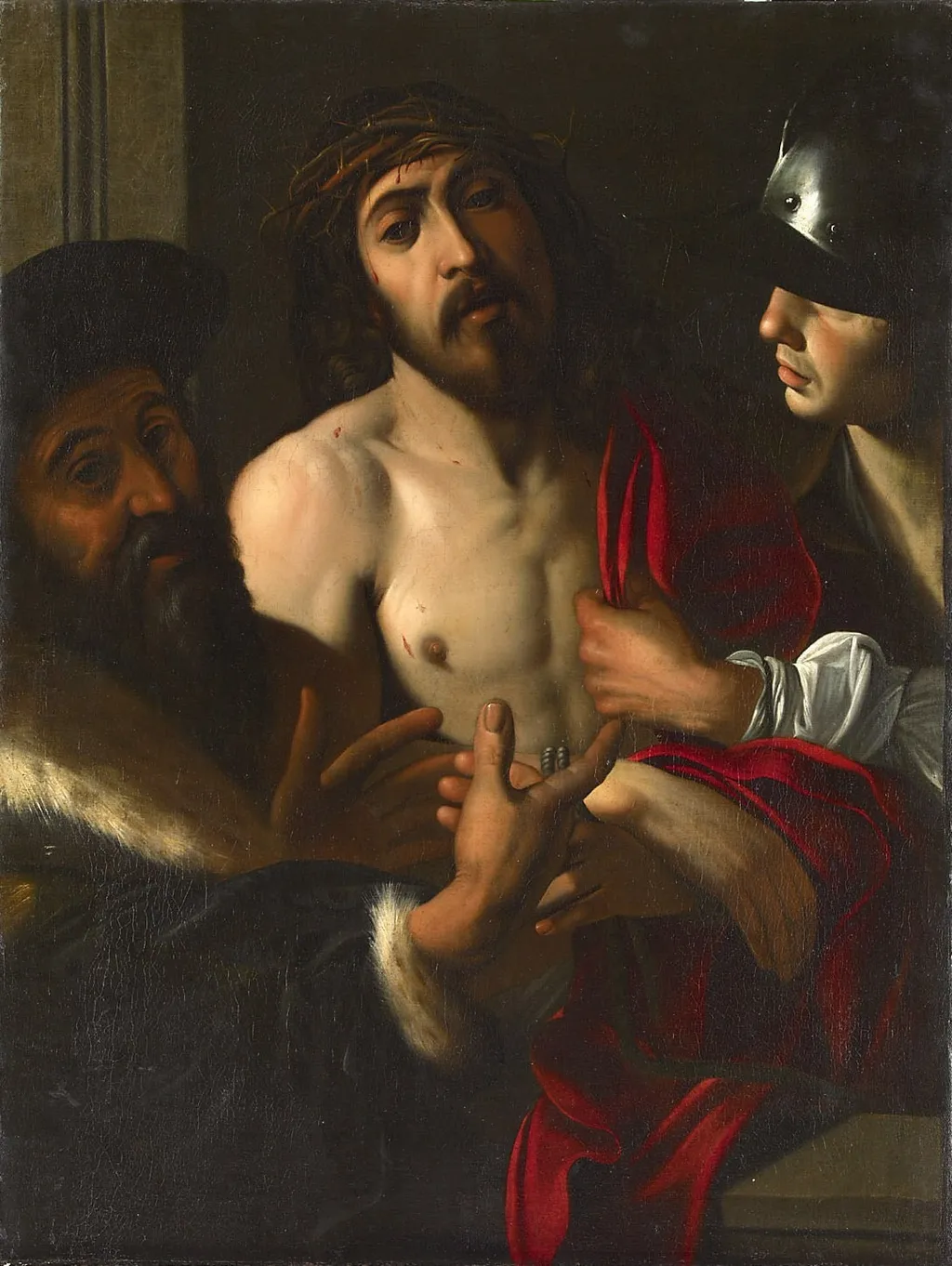 Ecce Homo, by Mario Minniti, unspecified, 1615