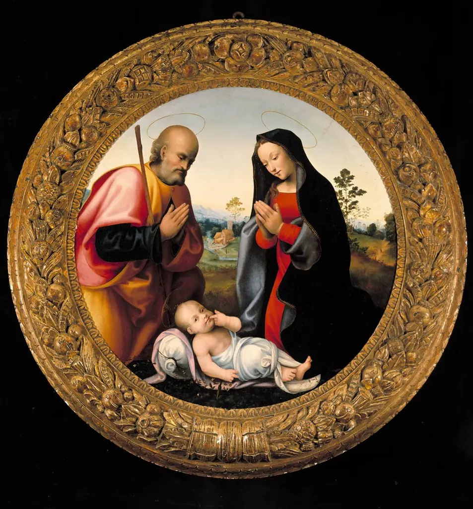 Holy Family, by Mariotto Albertinelli