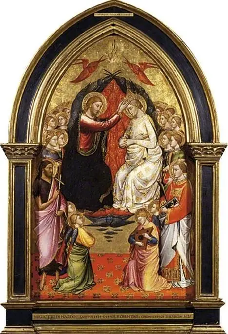 The Coronation of the Virgin, by Mariotto di Nardo