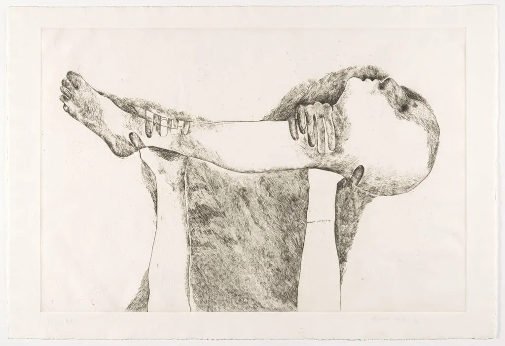 Untitled, by Marisol, ink, 1969