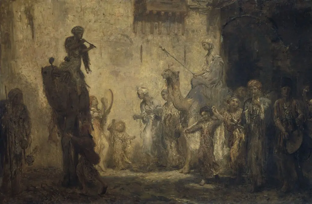 Oriental Wedding, by Marius Bauer