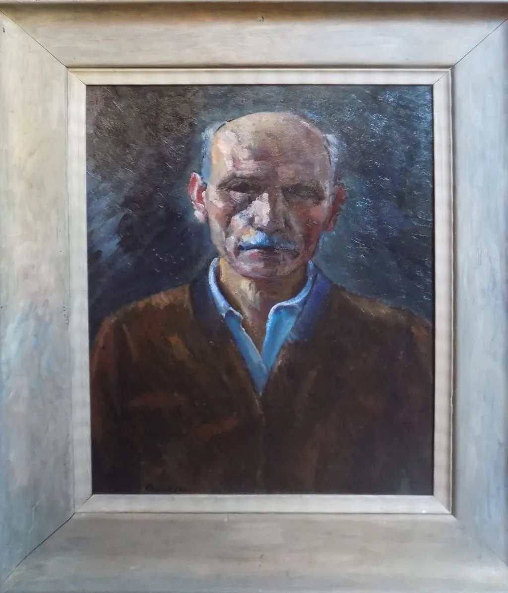 Autoportret, by Marius Bunescu, 1931
